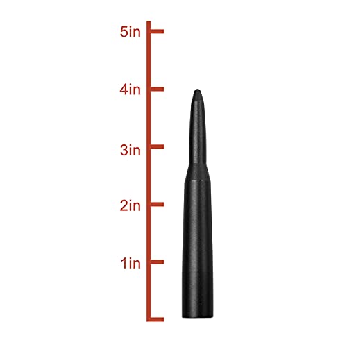 Antena corta de aluminio de alta resistencia para motocicletas selectas 3
