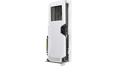 Image of XFX Quicksilver AMD Radeon RX 9070XT White Gaming Edition with 16GB GDDR6 HDMI 3xDP, RDNA 4 RX-97TQICKW9, Graphics Card, Compatible with Desktop PCs