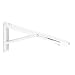 Produktbild SOTECH 1 Paar klappbare Wandkonsolen weiß (400 x 176 mm) Regalkonsolen belastbar bis 150 kg