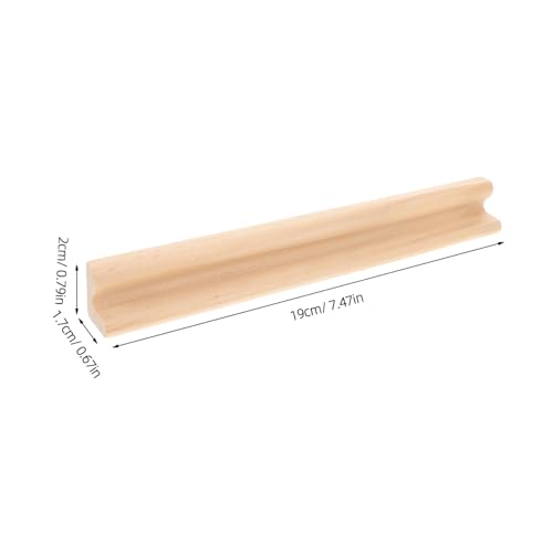 Soporte de madera para fichas de dominó miniatura 2