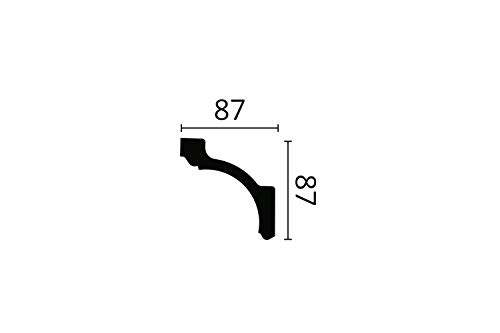 Corniche Z20 ARSTYL plafond moderne | Moulure polyuréthane NMC de 2m - 4