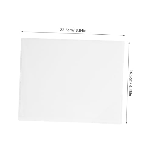 TEHAUX Magnetic Document Holder Clear Folder Organizer Display File for Office Effortless Access Optimizes Organizational Efficiency