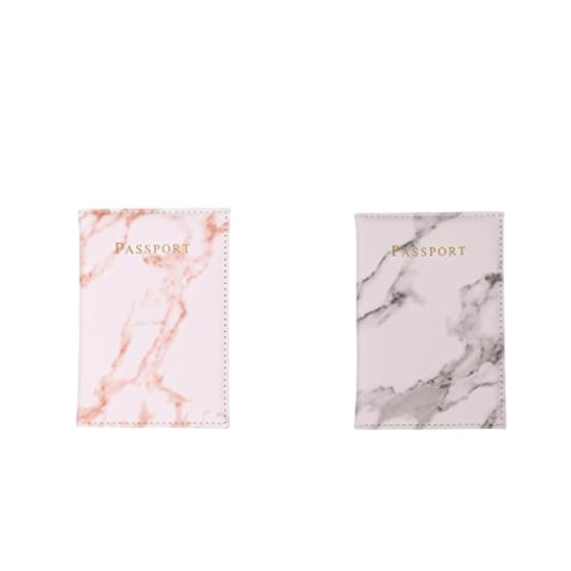2X Travel Passports Holder, Passport Holder Cover Wallet Case