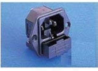 PF0001/28, Power Entry Module Filtered M 3 POS 250VAC 10A Fuse ST 1 Port (10 Items)