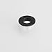 Greenspring Sink Basin Trim Overflow Drain Cover Brass Insert in Hole Round Caps Matte Black