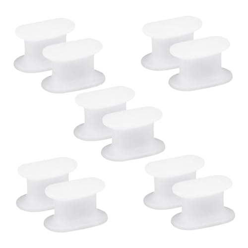 HOUDERCO 5pairs Hallux Straightener Big Toe Separator Lightweight Bunion Ergonomic Design for Comfort for Everyday Generation