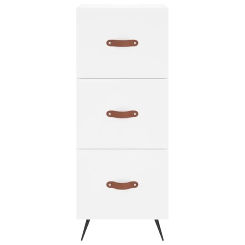 Cómoda de madera con 3 cajones y acabados minimalistas premium 7