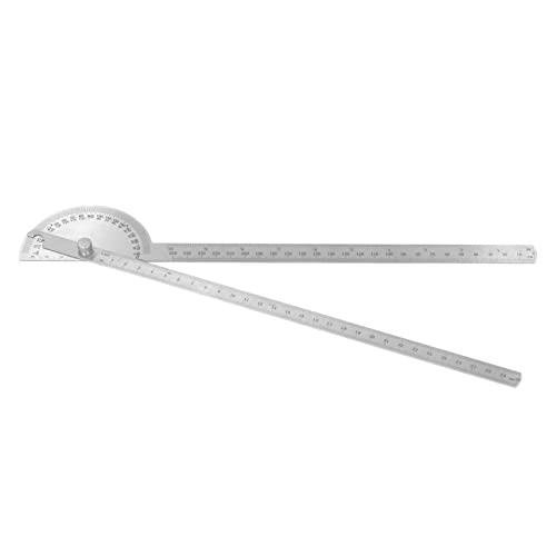 degree fder 41×9×2 angle protractor 0 180 degree 2 arm finder stainless steel woodworking ruler measure tool 250mm