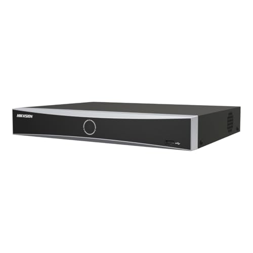 NVR Hikvision 8 canale 1U K Series AcuSense DS-7608NXI-K1/8P(D) 1-ch@12 MP or 2-ch@8 MP or 4-ch@4 MP or 8-ch@1080p decoding cap