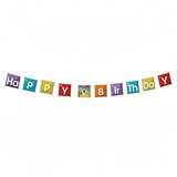Fun Express - Science Party Birthday Banner for Birthday - Party Decor - Hanging Decor - Garland - Birthday - 1 Piece