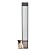 PetSafe 1-Piece Sliding Glass Pet Door for Dogs & Cats - Adjustable Height 75 7/8" to 81"- Medium, Bronze, No-Cut DIY Install, Aluminum Patio Panel Insert, Great for Renters or Seasonal Installation