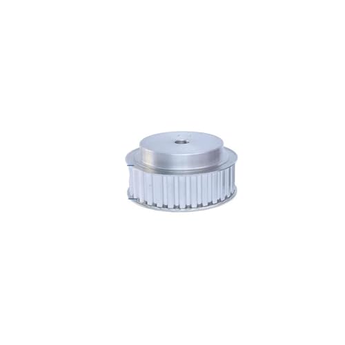 Polea H de aluminio con ranura de 27 mm torneada bajo tolerancia mecánica estricta