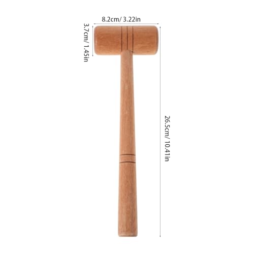 Martillo de joyería artesanal con acabado pulido y mango de madera 3