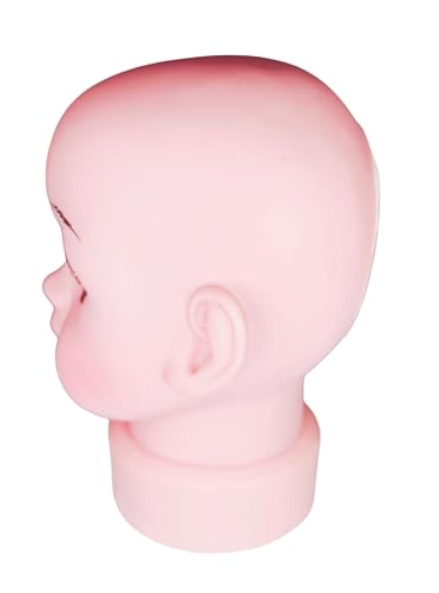 Baby Head Face Mannequin for Wig Display