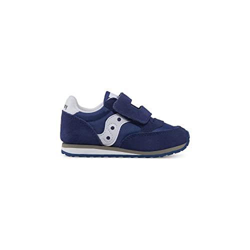 Saucony Unisex-child Baby Jazz Hook & Loop , COBALT BLUE, 11 M