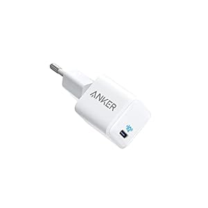 Anker Nano oplader, 20 W PIQ 3.0 mini-oplader, PowerPort III USB-C voeding voor iPhone 13/13 Mini/13 Pro/13 Pro Max/12…