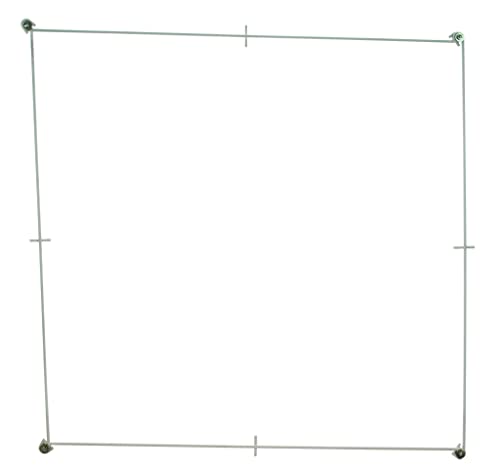 Image of EISCO Folding Quadrat - 0.5 Meters Square - Steel Frame