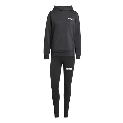 adidas Damen LEISURE TRACKSUIT, black, S