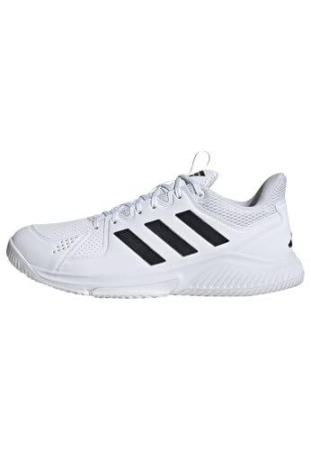 adidas Men's Court Flight M, White/Black/White, 12