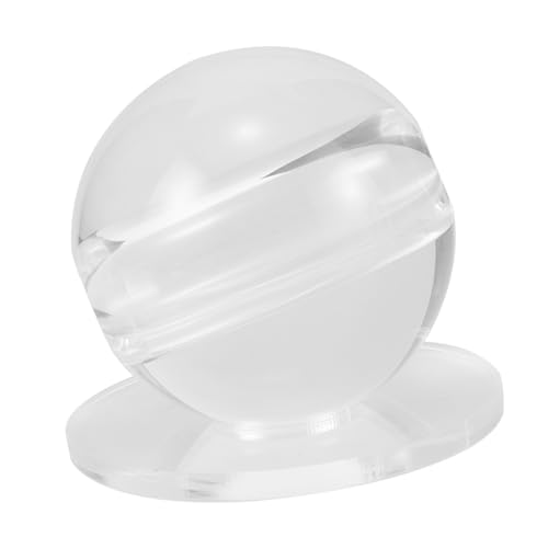 VICASKY Dribbling Training Ball Billiards Cue Ball Cue Correction Tool for Snooker Lightweight Snooker Training Ball Billiard Rod Trainer Ball Cue Accuracy Training Tool Transparent Resin