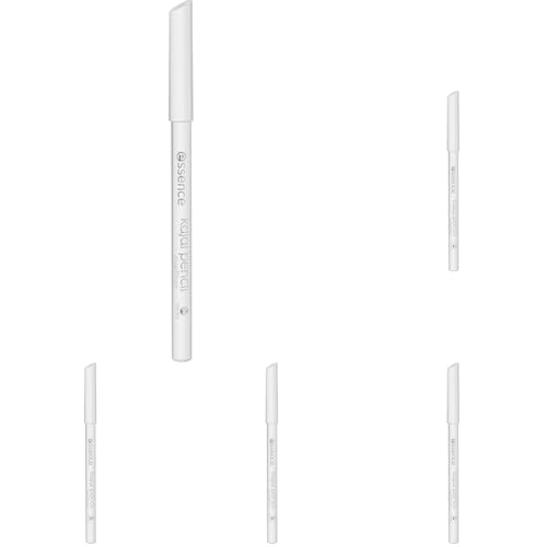ESSENCE Kajal Pencil lápiz de ojos 04 White (Paquete de 5)