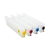 La structure rechargeable permet l'ajout direct d'encre for prendre en charge une utilisation continue dans les tâches quotidiennes d'impression de documents.