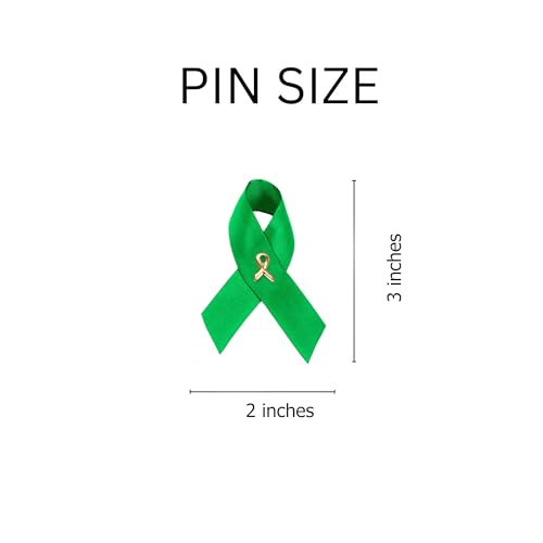 Image of 1 /2 /5 /10 /25 /50 /100pcs Satin Awareness Ribbon Pins (Pick your color), for Cancer & Disease Awareness, Bulk Quantities for Fundraising, Events, Gift Giving