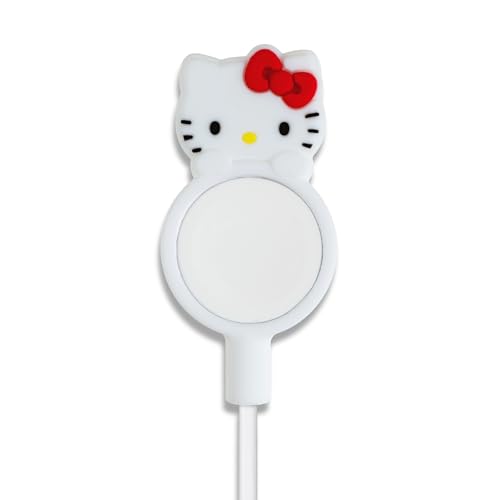 Sonix x Sanrio Apple Watch Charger Cover | Silicone Smartwatch Charging Cable Case Dock Holder for Apple Watch | Hello Kitty