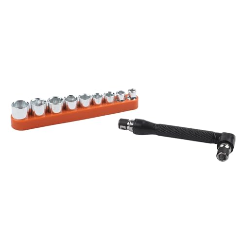 Llave de ángulo recto y mango para destornillador para espacios estrechos miniatura 6