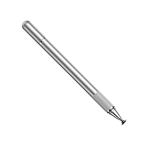Stylet tactile universel argenté haute précision pour tablettes iPad et écrans Android