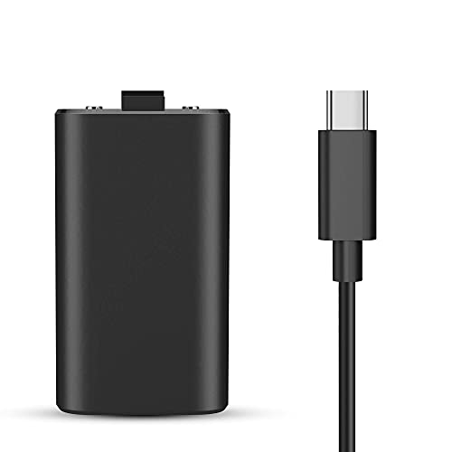 Rechargeable Battery Pack for Xbox Sequence X/S Wi-fi Controller, with USB-C Cable