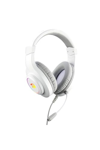 HYLAS Auricular Gaming RGB 3.5mmo Blanco - Cuffia gaming - Immagine 2