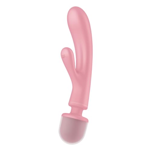 Satisfyer Triple Lover Vibro Masseur Gode 2-en-1 | Sex-Toys Multifonction