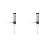Tumintu 2X Laborflaschenaufsatz-Dispenser, Wirtschaftlicher 5-25 Ml Einstellbarer Flüssigkeitszugabe-Halbautomatischer Flüssigkeitsdispenser mit GL45-Adapter