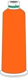 Madeira Rayon Embroidery Thread 5500yd Cone ORANGE Color: 1278
