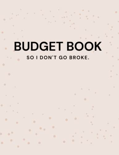 Budget Planner For Multiple Incomes and Accounts, Monthly Finance Organizer with Expense Tracker, Undated Finance Planner/Account Book, Start Anytime, 1 Year Use 8.5 x 11
