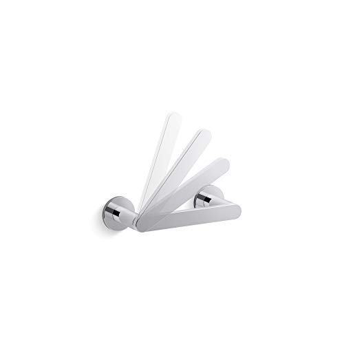 Kohler 73147-Cp Composed Pivoting Toilet Tissue Holder, 2.00 X 3.19 X 6.00, Polished Chrome #TOP2