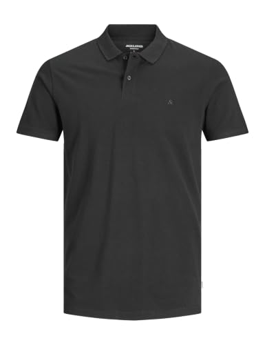 Polo Jack&Jones Hombre M Negro 12136516 JJEBASIC Polo SS Noos Black/Slim FIT