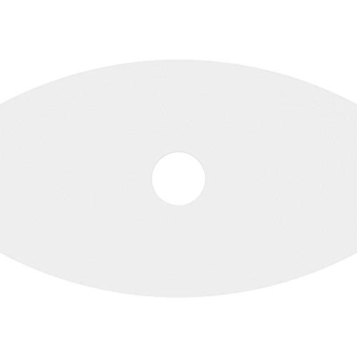Image of Ekena Millwork CMP40X26KY-06000 Kailey Architectural Grade PVC Contemporary Urethane Ceiling Medallions 40 inchW x 26 5 /8 inchH x 6 inchID x 21 1 /2 inchC x 1 inchP