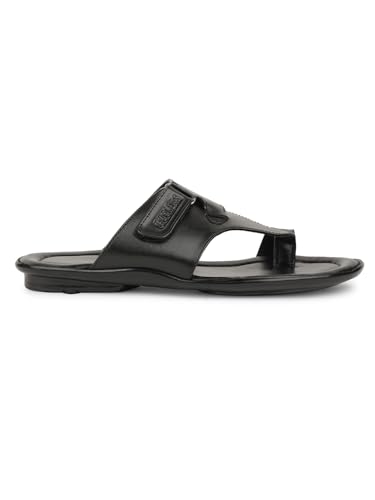 Image of Liberty Coolers ORTIZ-30 Casual Slippers for Men With PU Upper - Comfortable & Lightweight |& Trendy Design | Stylish Footwear, Cushioned Footbed