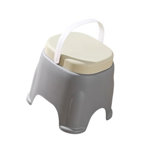 Image of Foot Rest with Handle Cartoon Portable Short Stool for Household Home Garage | Furniture | Benches & Stools