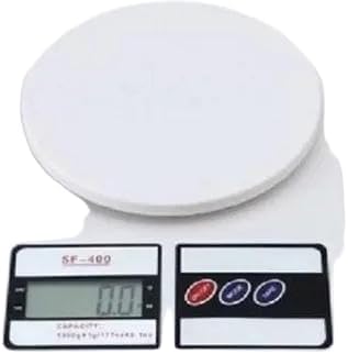 Trusted MALL HUB 10Kg Weight Machinewith LCD Display Fast Response Sensor for Shop, Home Weighing Scale 6 Month WARRNTY (White Color) 2 Cell Free Free FREENIL Exporttanza-P3746