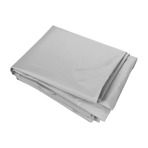 MOLUCKFU Funda para Tabla de Planchar Grande 150x45 Cm de Tela Oxford Gris Oscuro, Protector Antipolvo Plegable y Bolsa de Almacenamiento para Organización del Hogar y Lavandería