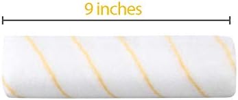 Paint Roller Cover, Paint Roller Kit 9 Inch 3/8 Inch Nap, 6 Pack
