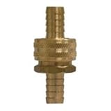 30462 Coupling Set with Hex Nut, 5/8 in 5/8 in, Brass (2 Pack)