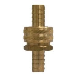 30462 Coupling Set with Hex Nut, 5/8 in 5/8 in, Brass (2 Pack)