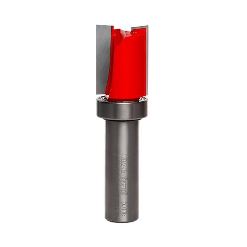 Freud 50-116: Top Bearing Flush Trim Bit, Red, 3/4