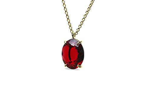Collier Grenat Or 14k : fini les bijoux qui ternissent