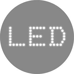 MiniSun Pack of 10 Thermal Plastic 5w High Power Long Life 50w Replacement Energy Saving LED GU10 Frosted Lens Bulbs [6500K Daylight]