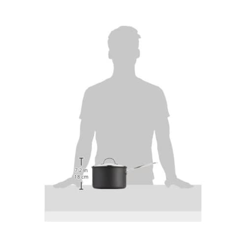 Cuisinart 6194-20 Chef's Classic 4-Quart Nonstick-Hard-Anodized, Saucepan W/Cover #TOP4